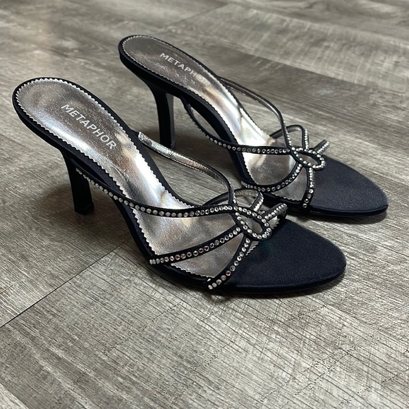 Metaphor Rhinestone Gotcha Heels - Picture 4 of 13